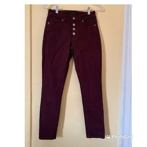 Lucky Brand Mid Rise Skinny Jeans